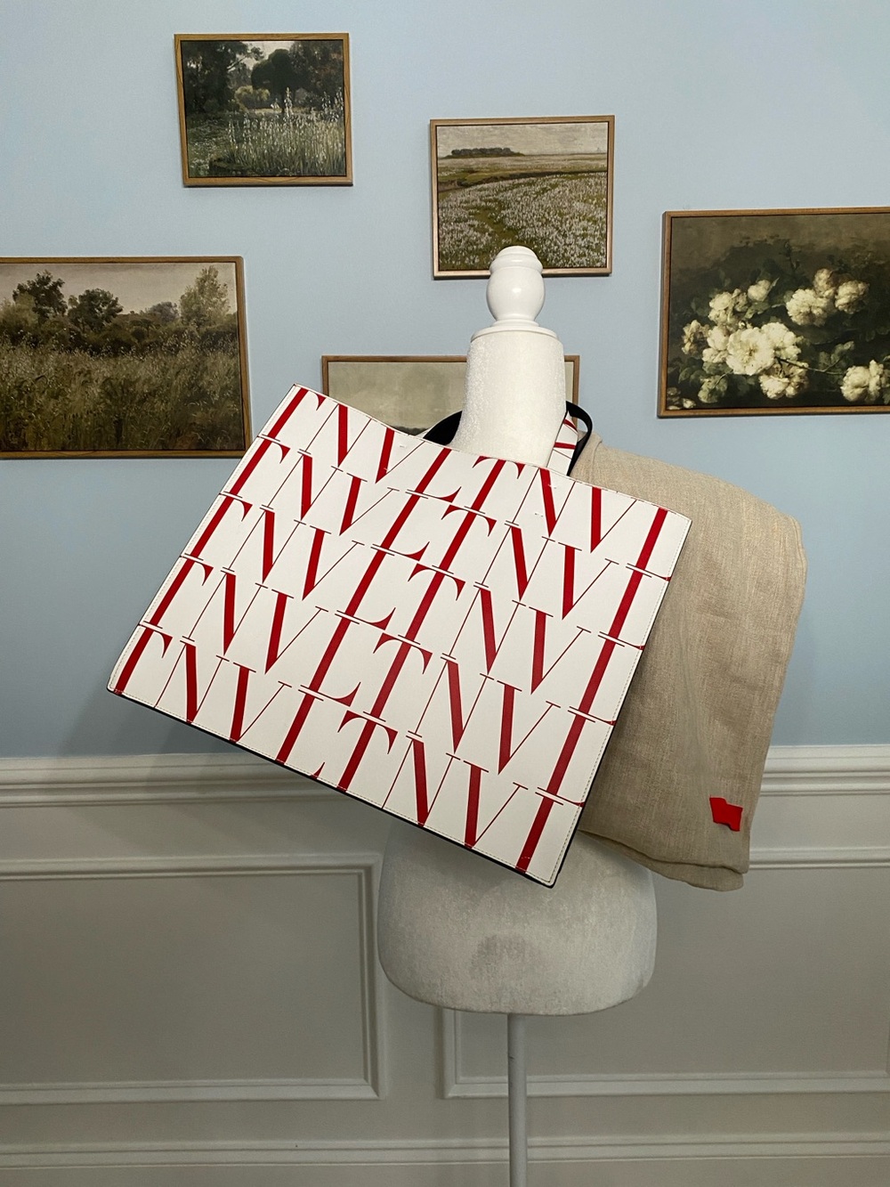 Valentino Garavani VLTN TIMES Tote Bag